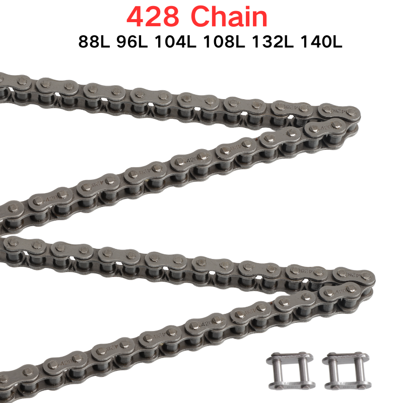 Rantai 428 88 96 104 108 132 1 - 428 Chain ulasan dan harga