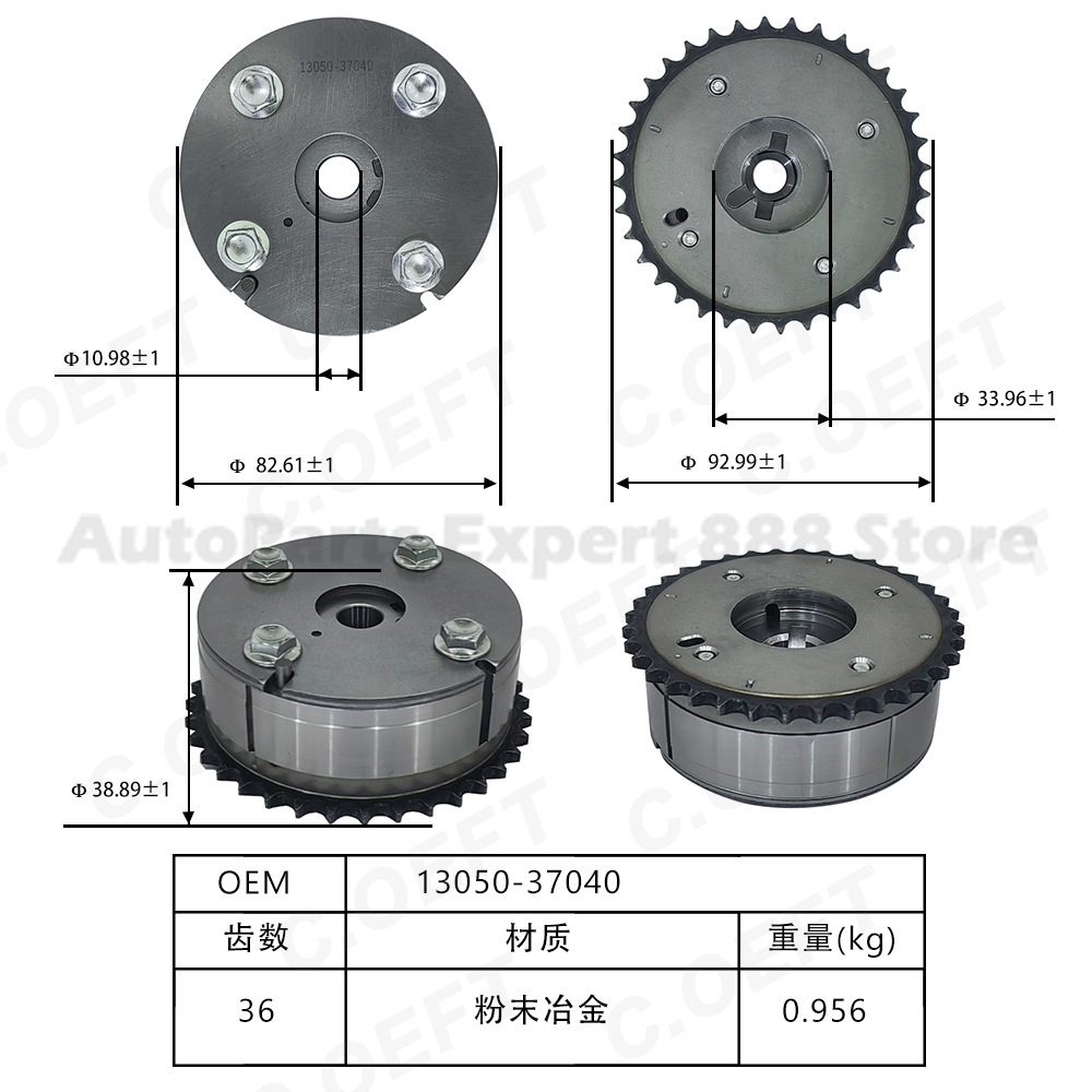 Untuk Camry VVT Timing Gear Ca - Sprocket ulasan dan harga